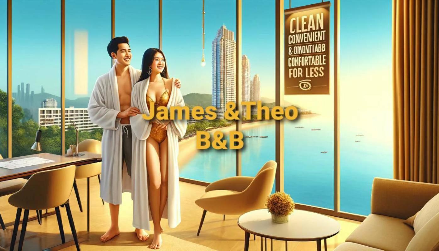 Base Central Pattaya Long Balcony King-Bed With Infinity Pool & Free Netflix! Extérieur photo